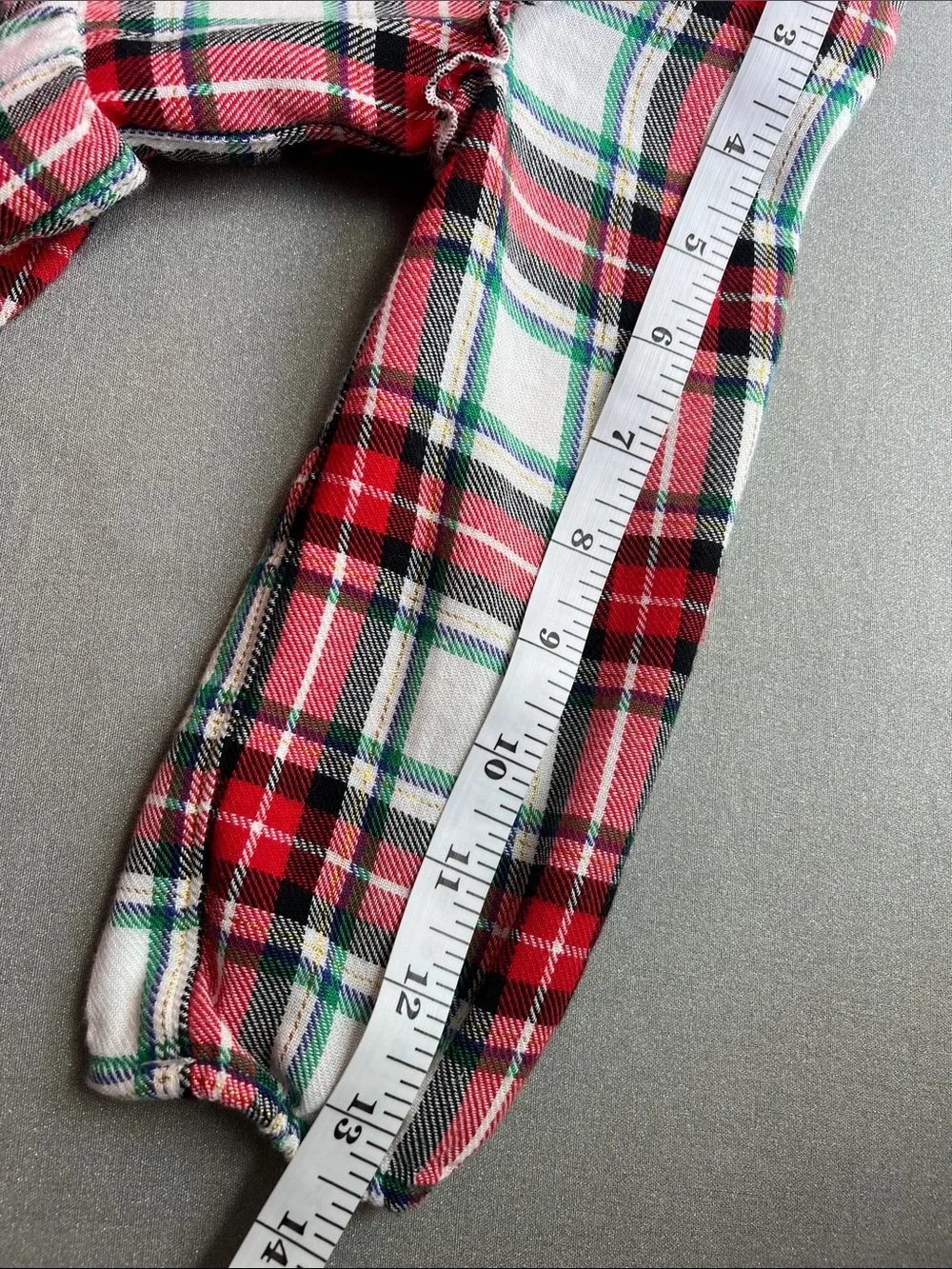Cat & Jack | Red & White Plaid Long-Sleeve Holiday Festive Party Dress size 2T